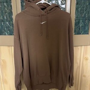 Nike Brown Pullover Hoodie